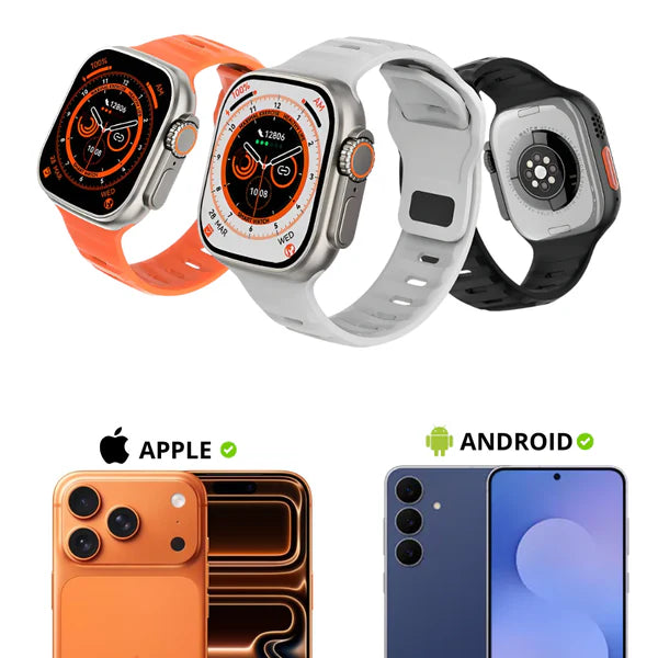 ⌚ RELOJ INTELIGENTE 2026 - TEN UN MINI CELULAR EN TU MUÑECA CON SIMCARD Y 2 CÁMARAS + 8 Correas de regalo! 🎁