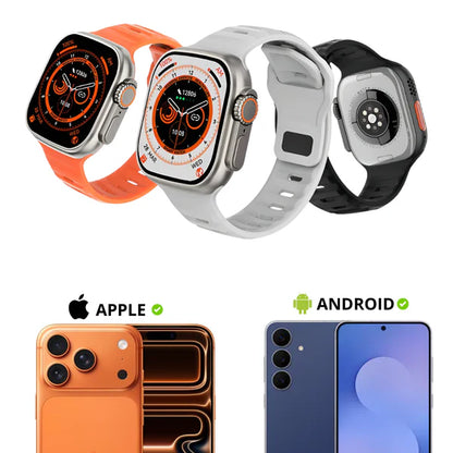 ⌚ RELOJ INTELIGENTE 2026 - TEN UN MINI CELULAR EN TU MUÑECA CON SIMCARD Y 2 CÁMARAS + 8 Correas de regalo! 🎁